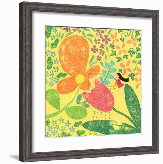 Spring-Coco Yokococo-Framed Art Print