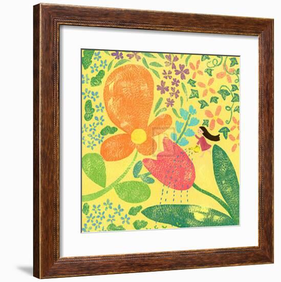 Spring-Coco Yokococo-Framed Art Print