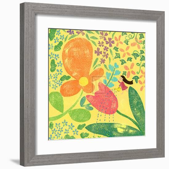 Spring-Coco Yokococo-Framed Art Print