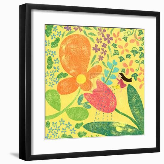 Spring-Coco Yokococo-Framed Art Print