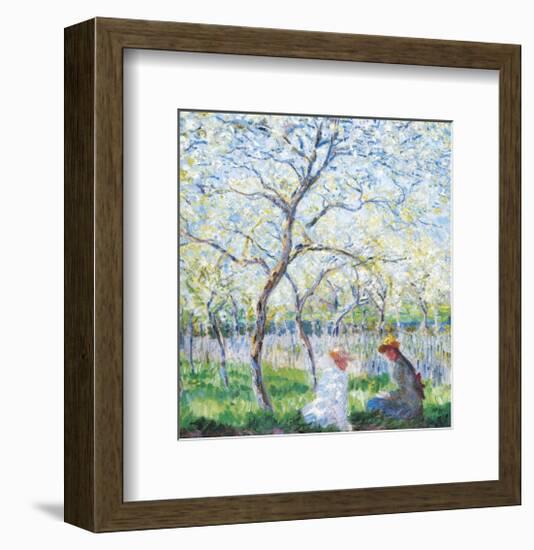 Spring-Claude Monet-Framed Art Print