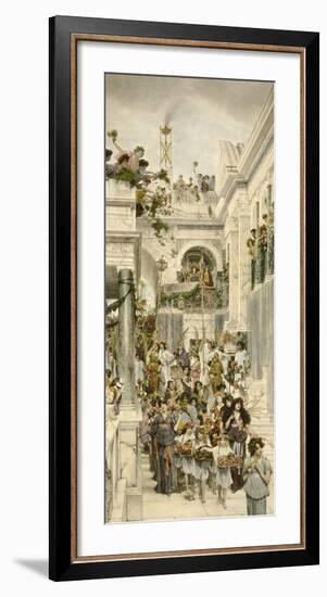 Spring-Sir Lawrence Alma-Tadema-Framed Premium Giclee Print