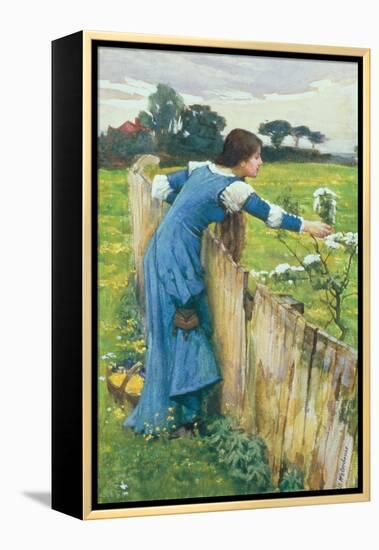 Spring-John William Waterhouse-Framed Premier Image Canvas