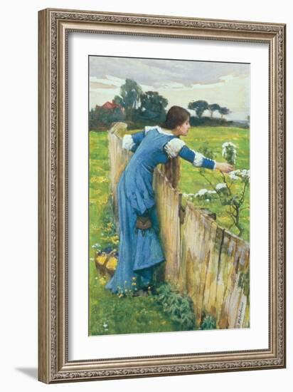 Spring-John William Waterhouse-Framed Giclee Print