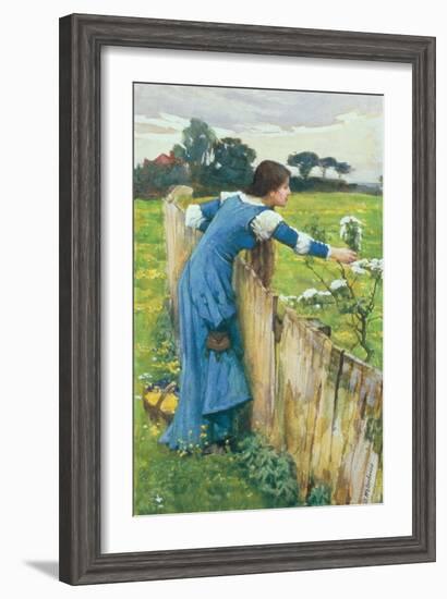 Spring-John William Waterhouse-Framed Giclee Print