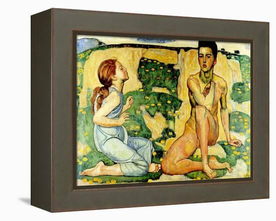 Spring-Ferdinand Hodler-Framed Premier Image Canvas