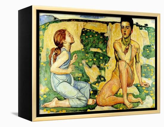 Spring-Ferdinand Hodler-Framed Premier Image Canvas