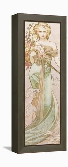 Spring-Alphonse Mucha-Framed Premier Image Canvas