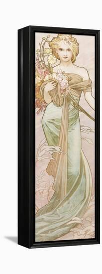 Spring-Alphonse Mucha-Framed Premier Image Canvas