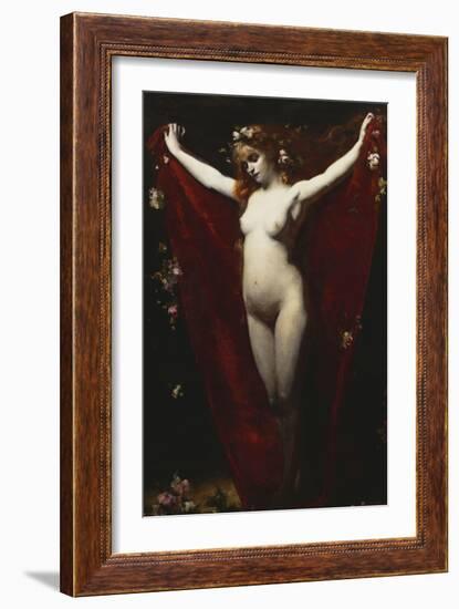 Spring-Emile Auguste Carolus-Duran-Framed Giclee Print