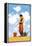 Spring-Maxfield Parrish-Framed Stretched Canvas