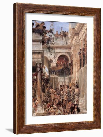 Spring-Sir Lawrence Alma-Tadema-Framed Art Print