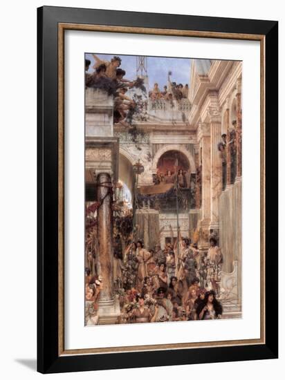 Spring-Sir Lawrence Alma-Tadema-Framed Art Print