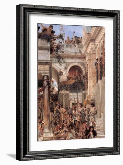 Spring-Sir Lawrence Alma-Tadema-Framed Art Print