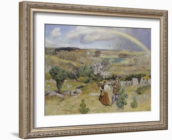 Spring-Dame Laura Knight-Framed Giclee Print