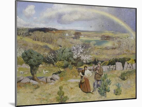 Spring-Dame Laura Knight-Mounted Giclee Print