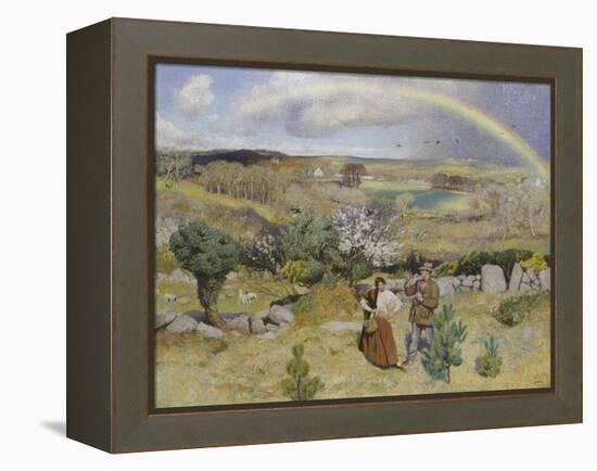 Spring-Dame Laura Knight-Framed Premier Image Canvas