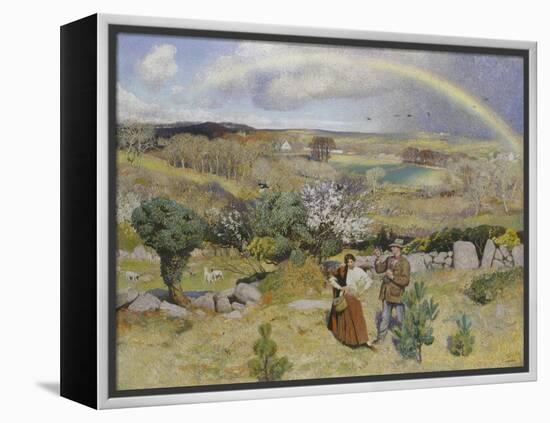 Spring-Dame Laura Knight-Framed Premier Image Canvas