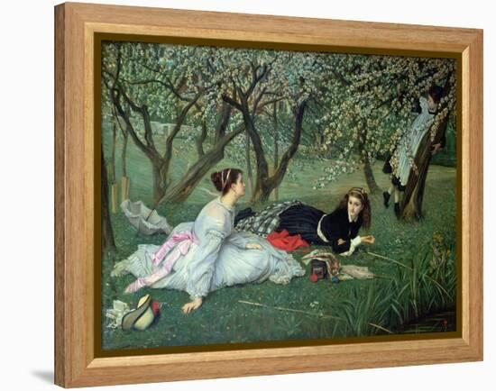Spring-James Tissot-Framed Premier Image Canvas