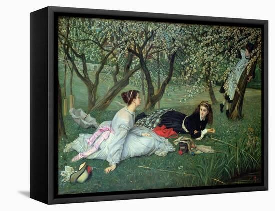 Spring-James Tissot-Framed Premier Image Canvas