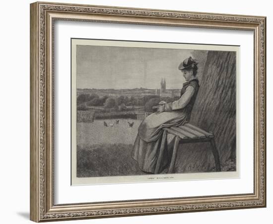 Spring-Henry Stacey Marks-Framed Giclee Print