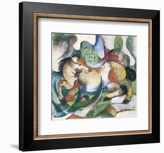 Springendes Pferd-Franz Marc-Framed Premium Giclee Print