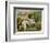 Springer Spaniel Card-null-Framed Art Print