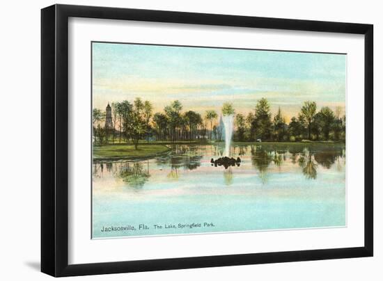 Springfield Park, Jacksonville, Florida-null-Framed Art Print