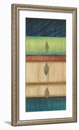 Springing Leaves I-Laurie Fields-Framed Giclee Print