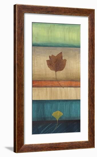 Springing Leaves II-Laurie Fields-Framed Giclee Print