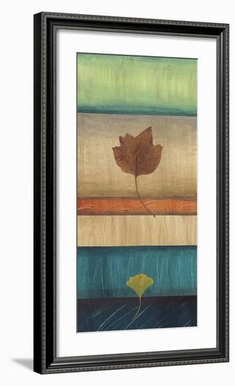 Springing Leaves II-Laurie Fields-Framed Giclee Print