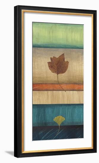 Springing Leaves II-Laurie Fields-Framed Giclee Print