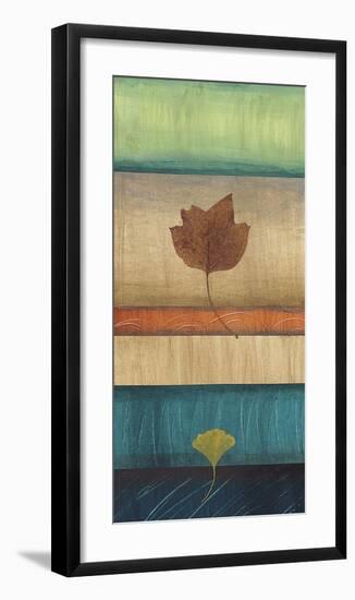 Springing Leaves II-Laurie Fields-Framed Giclee Print