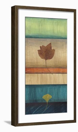 Springing Leaves II-Laurie Fields-Framed Giclee Print