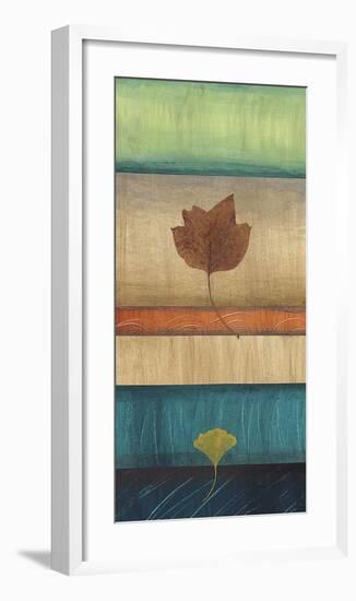 Springing Leaves II-Laurie Fields-Framed Giclee Print