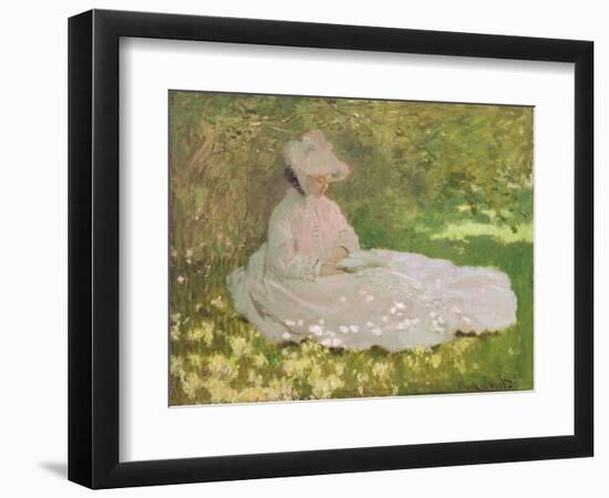 Springtime, 1872-Claude Monet-Framed Giclee Print