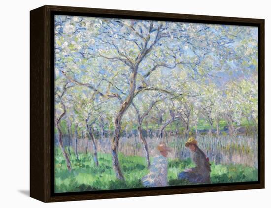 Springtime, 1886-Claude Monet-Framed Premier Image Canvas