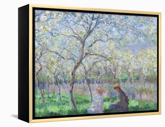 Springtime, 1886-Claude Monet-Framed Premier Image Canvas