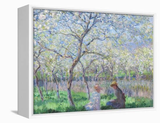 Springtime, 1886-Claude Monet-Framed Premier Image Canvas