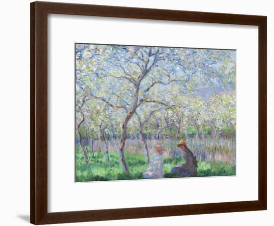 Springtime, 1886-Claude Monet-Framed Giclee Print