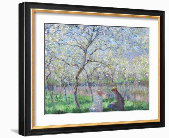 Springtime, 1886-Claude Monet-Framed Giclee Print