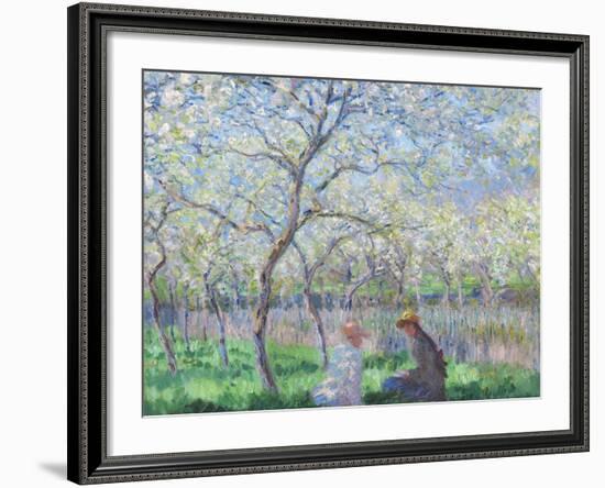 Springtime, 1886-Claude Monet-Framed Giclee Print