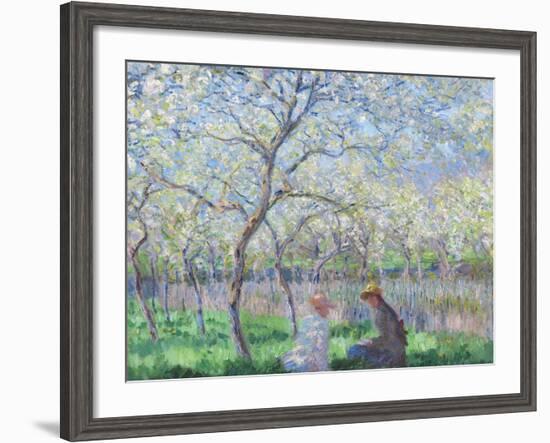 Springtime, 1886-Claude Monet-Framed Giclee Print