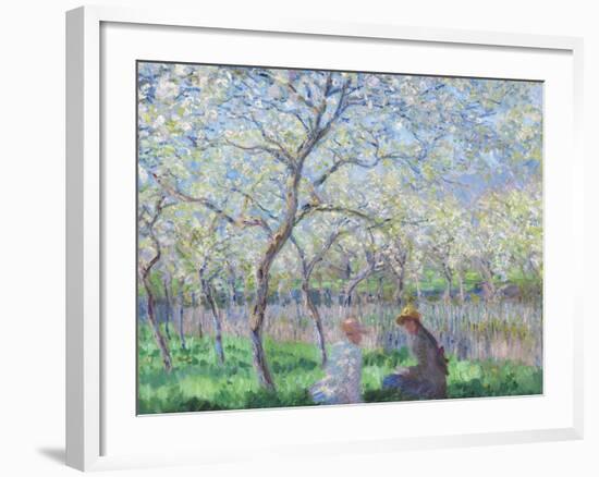 Springtime, 1886-Claude Monet-Framed Giclee Print