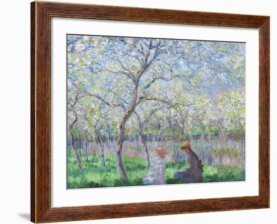 Springtime, 1886-Claude Monet-Framed Giclee Print