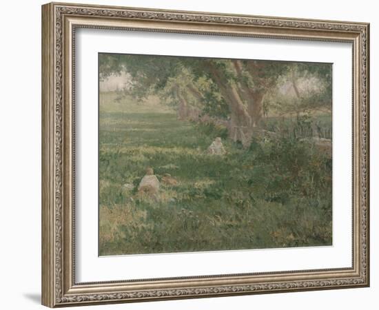 Springtime, 1901 (Oil on Canvas)-Julian Onderdonk-Framed Giclee Print