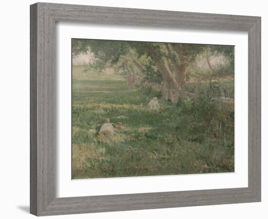 Springtime, 1901 (Oil on Canvas)-Julian Onderdonk-Framed Giclee Print