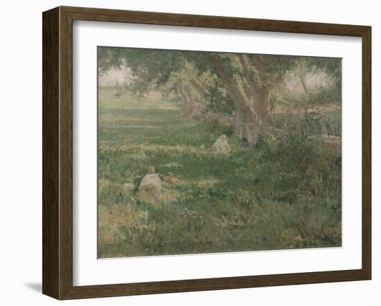 Springtime, 1901 (Oil on Canvas)-Julian Onderdonk-Framed Giclee Print