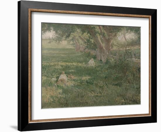 Springtime, 1901 (Oil on Canvas)-Julian Onderdonk-Framed Giclee Print