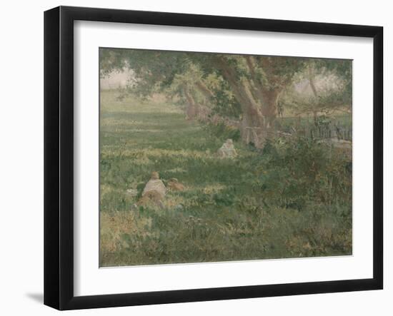 Springtime, 1901 (Oil on Canvas)-Julian Onderdonk-Framed Giclee Print